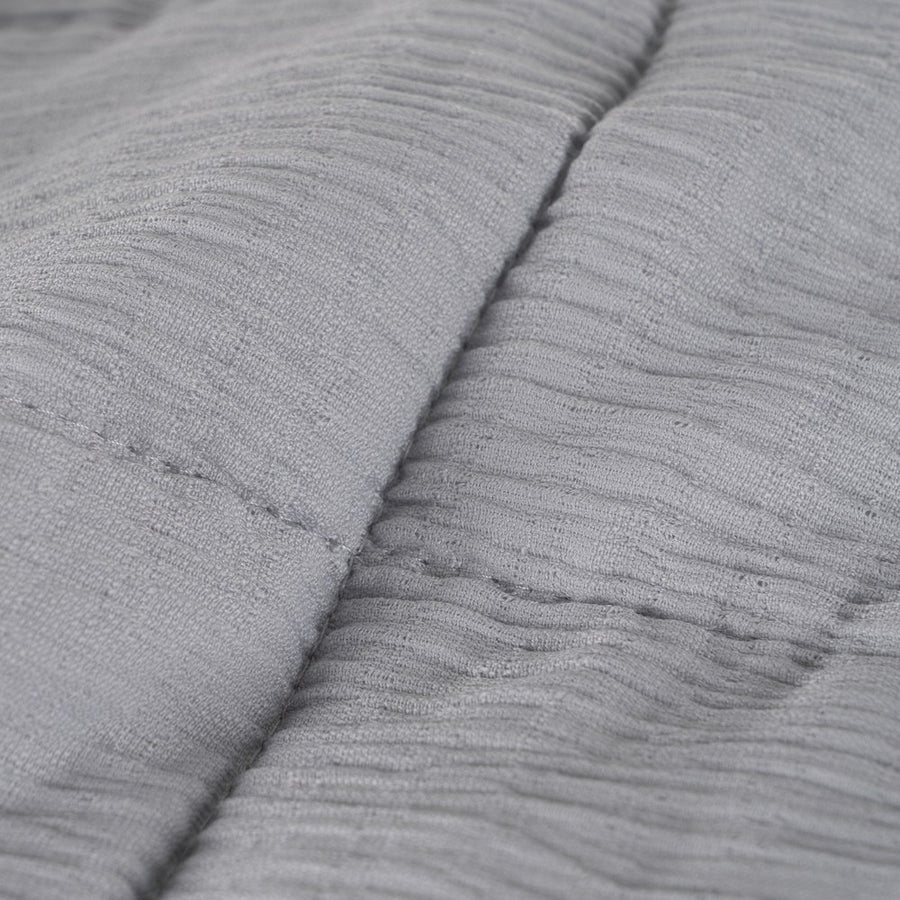 COLCHA GRIS POLIESTER DORMITORIO 270 X 280 CM