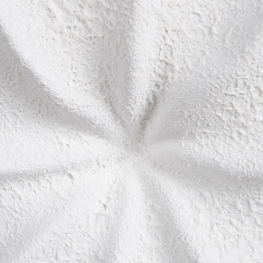 JARRÓN BLANCO BARRO DECORACIÓN 27 X 14 X 23 CM