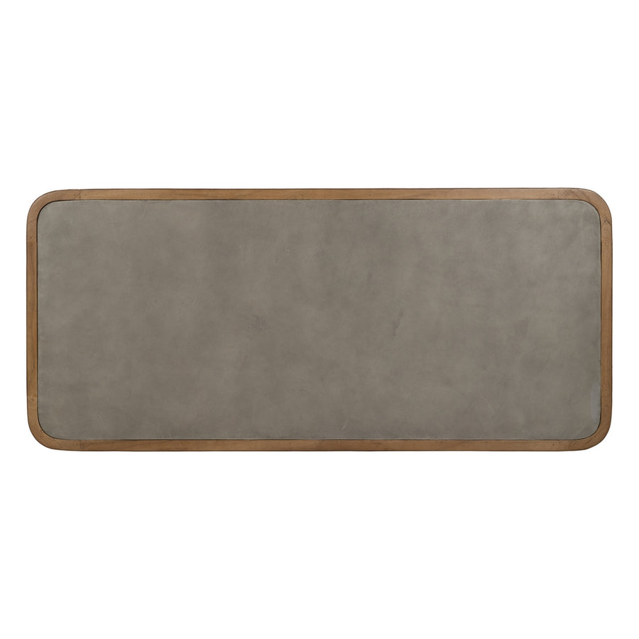 MESA COMEDOR MADERA-MICROCEMENTO SALÓN 180 X 80 X 76 CM