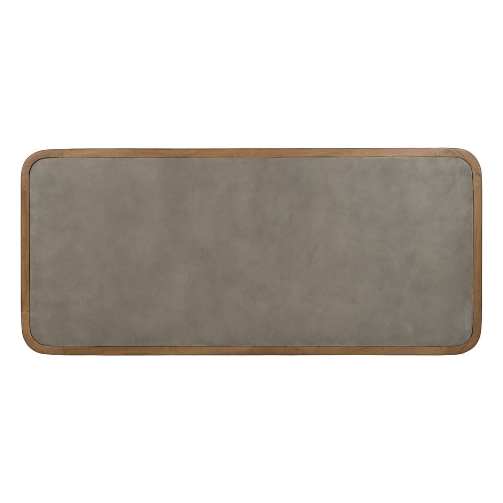 WOOD-MICRO-CEMENT DINING TABLE LIVING ROOM 180 X 80 X 76 CM