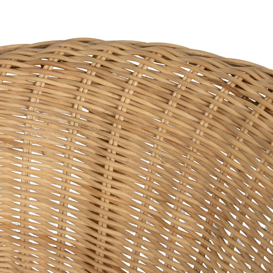 SILLA NATURAL RATÁN SALÓN 60 X 58 X 80 CM