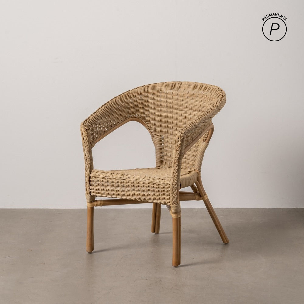 SILLA MIEL RATÁN SALÓN 60 X 62 X 78 CM