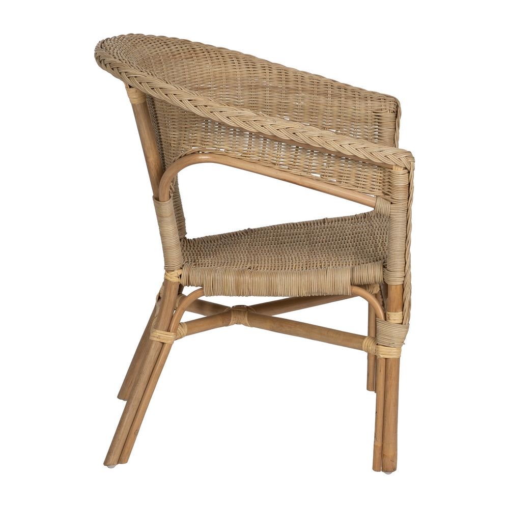 SILLA MIEL RATÁN SALÓN 60 X 62 X 78 CM