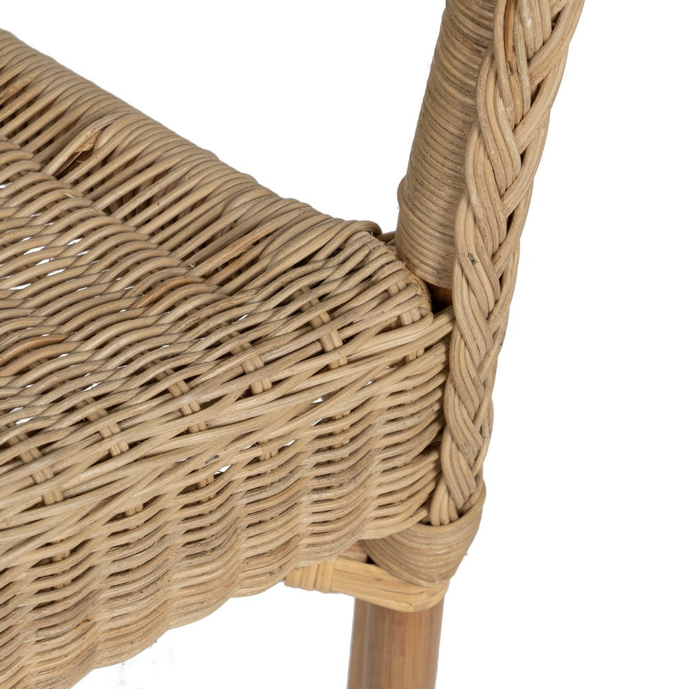 SILLA MIEL RATÁN SALÓN 60 X 62 X 78 CM