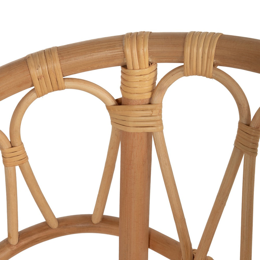 SILLA NATURAL RATÁN SALÓN 58 X 59 X 78 CM