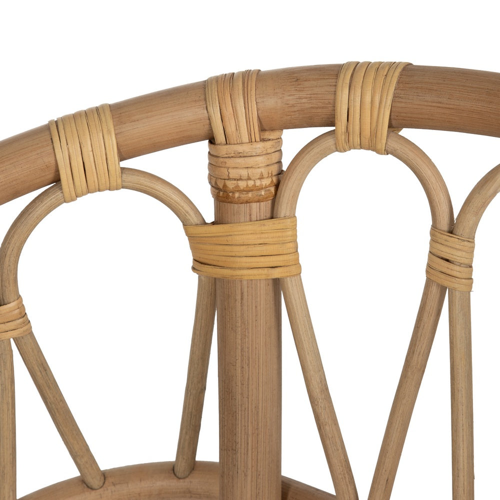 HONEY RATTAN LOUNGE CHAIR 58 X 59 X 78 CM