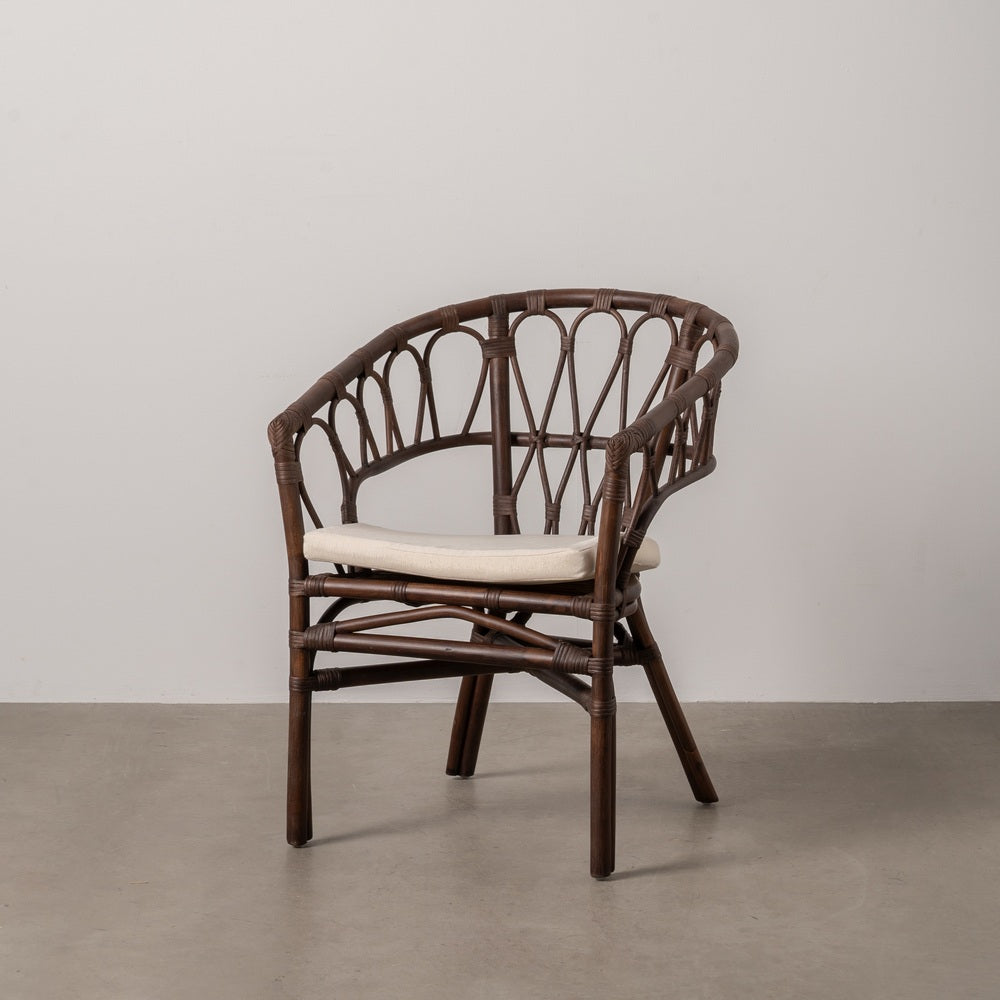 SILLA MARR�N RAT�N SAL�N 58 X 59 X 78 CM