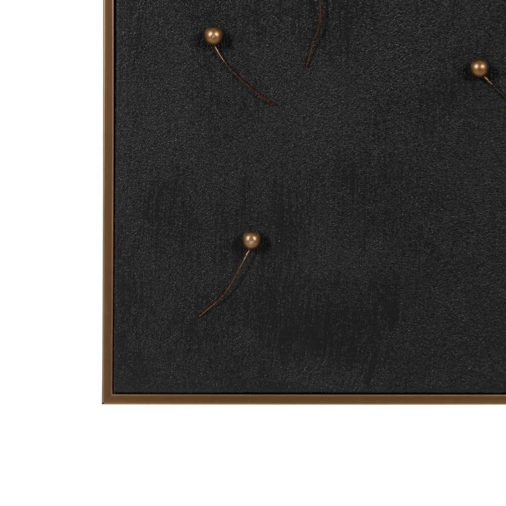 CUADRO ABSTRACTO NEGRO-GRIS PS - LIENZO 90 X 120 CM