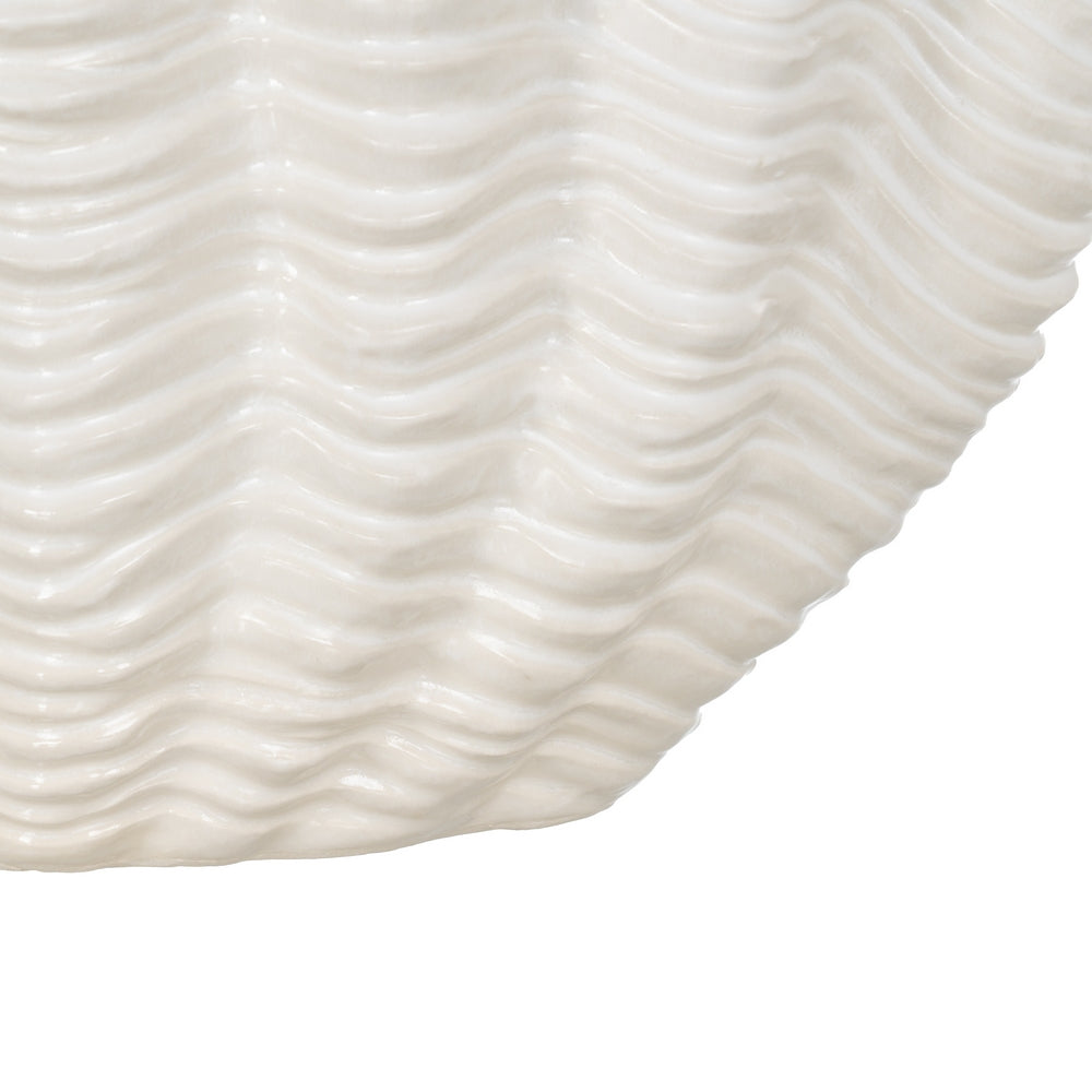 CREAM CERAMIC CENTERPIECE DECORATION 49 X 21.50 X 29 CM