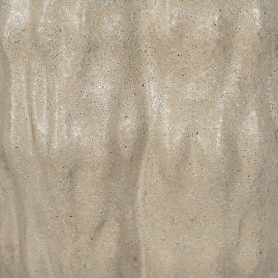 JARRÓN VERDE CERÁMICA DECORACIÓN 25,50 X 25 X 38,50 CM