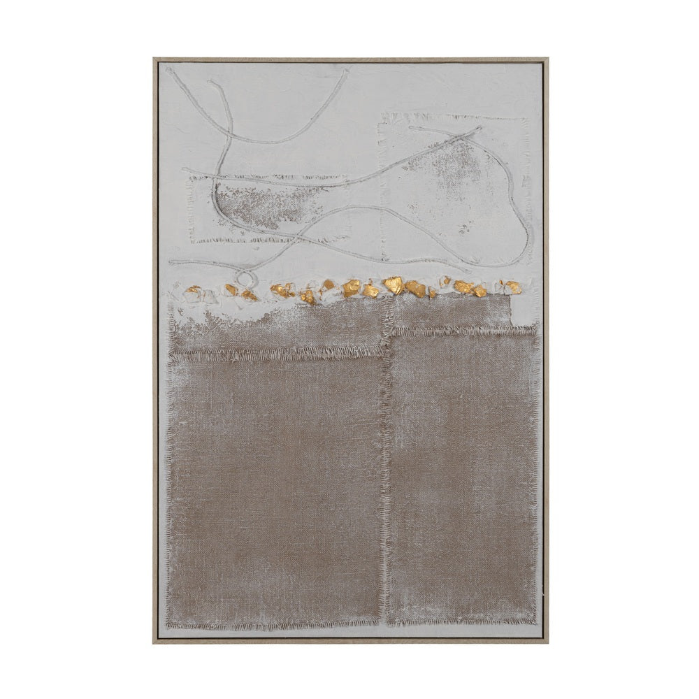 ABSTRACT PAINTING CANVAS 80 X 120 CM