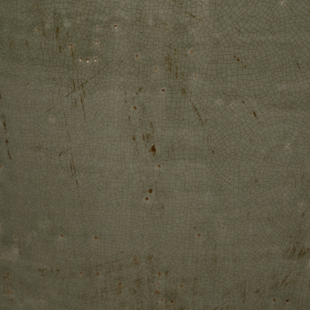 JARRÓN VERDE CERÁMICA DECORACIÓN 33 X 33 X 47 CM