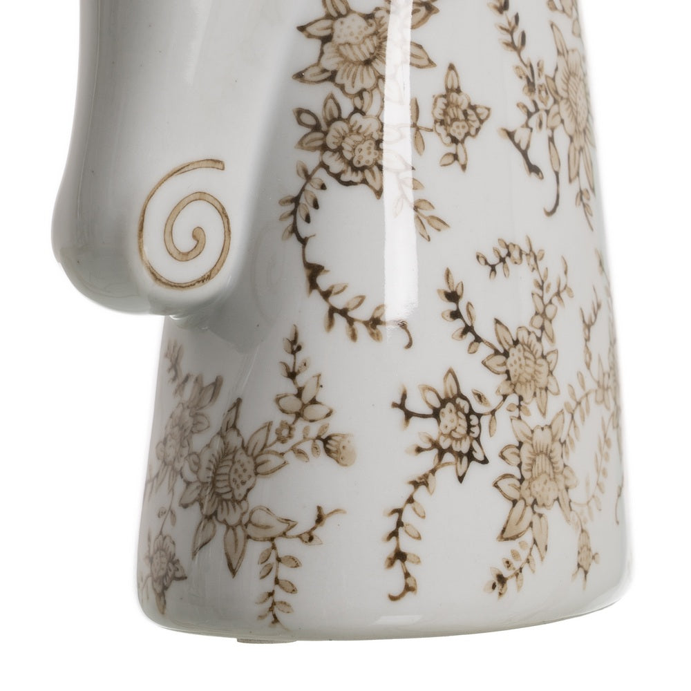 HORSE FIGURINE 2/M WHITE-BROWN 14 X 8 X 26 CM