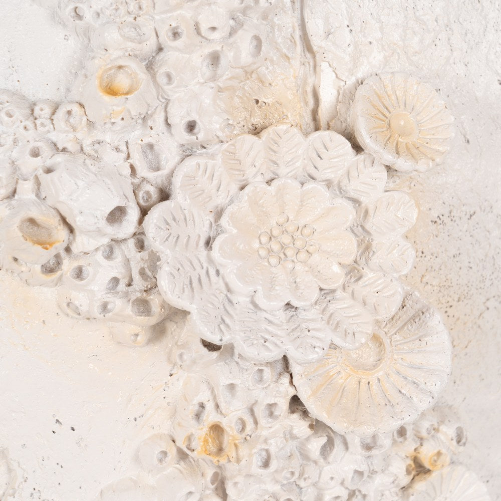 JARRÓN CORALES POLIRESINA DECORACIÓN 40 X 19 X 36 CM