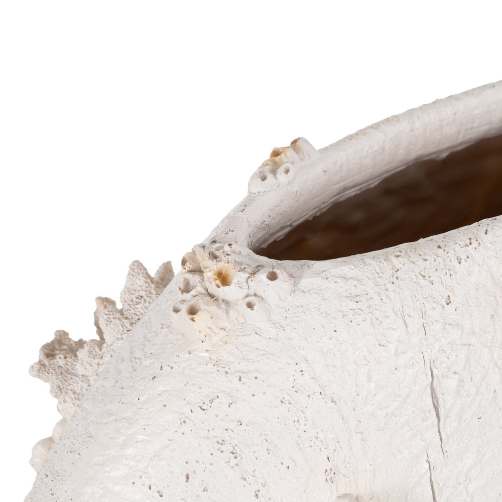 CORAL POLYRESIN VASE DECORATION 47 X 23 X 44 CM