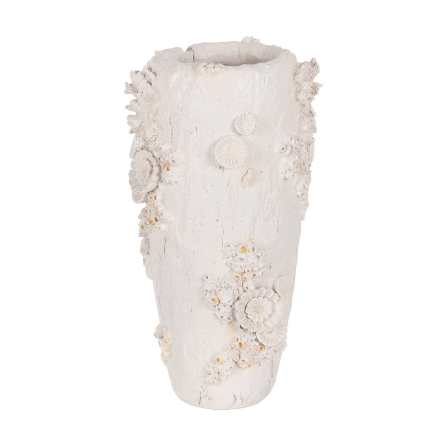 CORAL POLYRESIN VASE DECORATION 25 X 25 X 47.50 CM