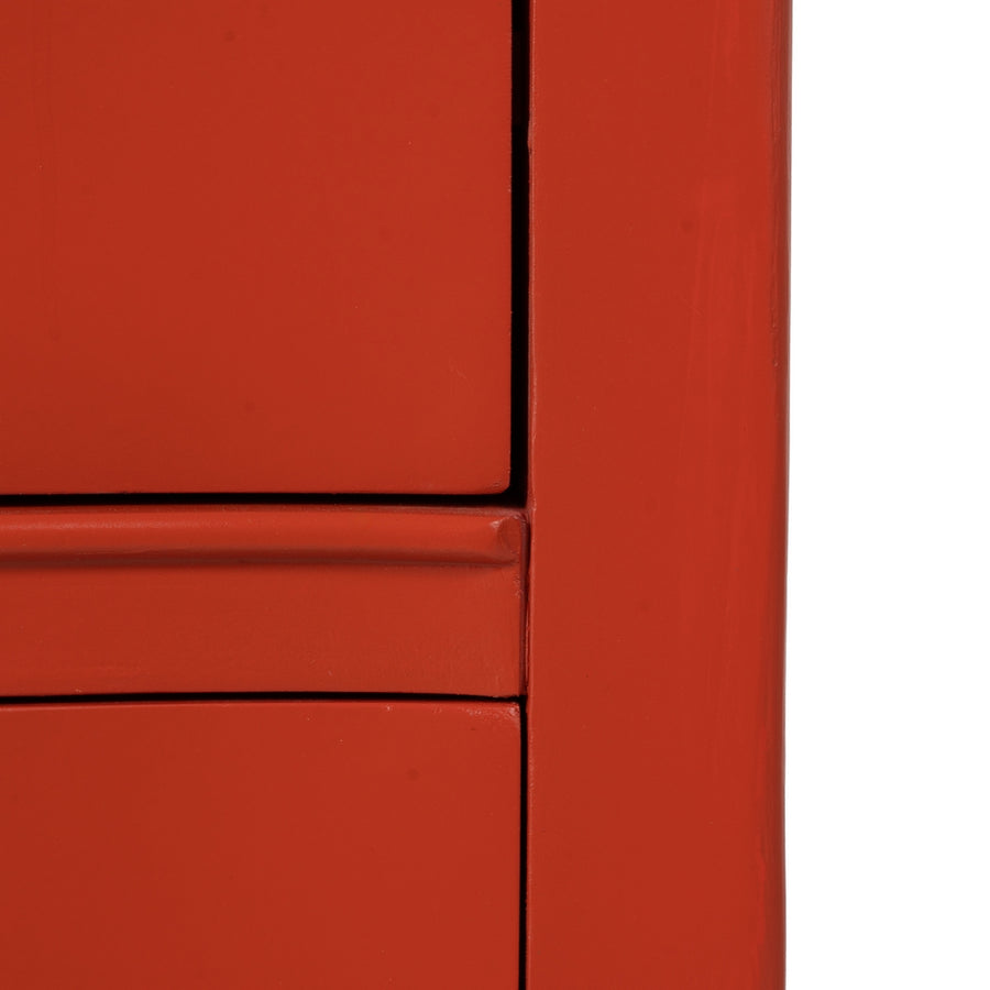 MESITA TERRACOTA MADERA 80 X 38 X 65,50 CM