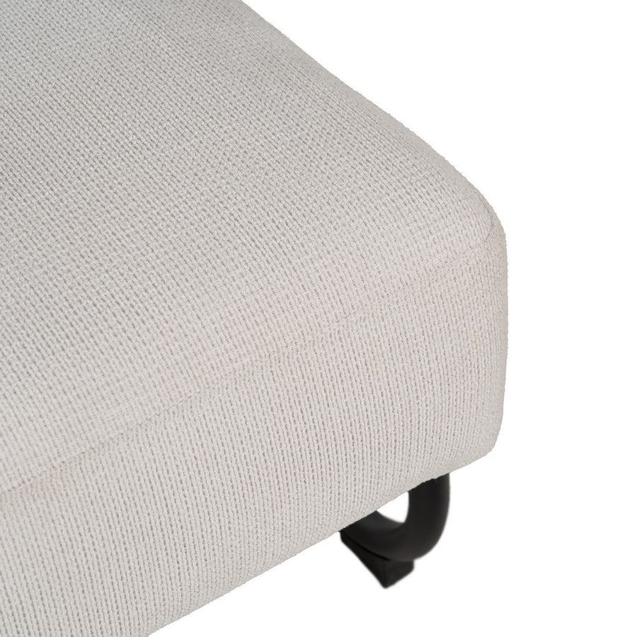 SILLÓN BEIGE METAL-TEJIDO 61 X 70 X 85 CM