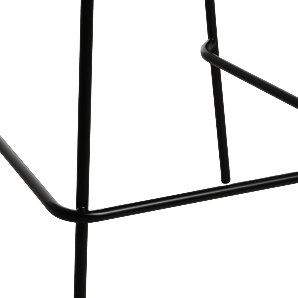 NATURAL STOOL PE-STEEL LIVING ROOM 59 X 59 X 116.50 CM