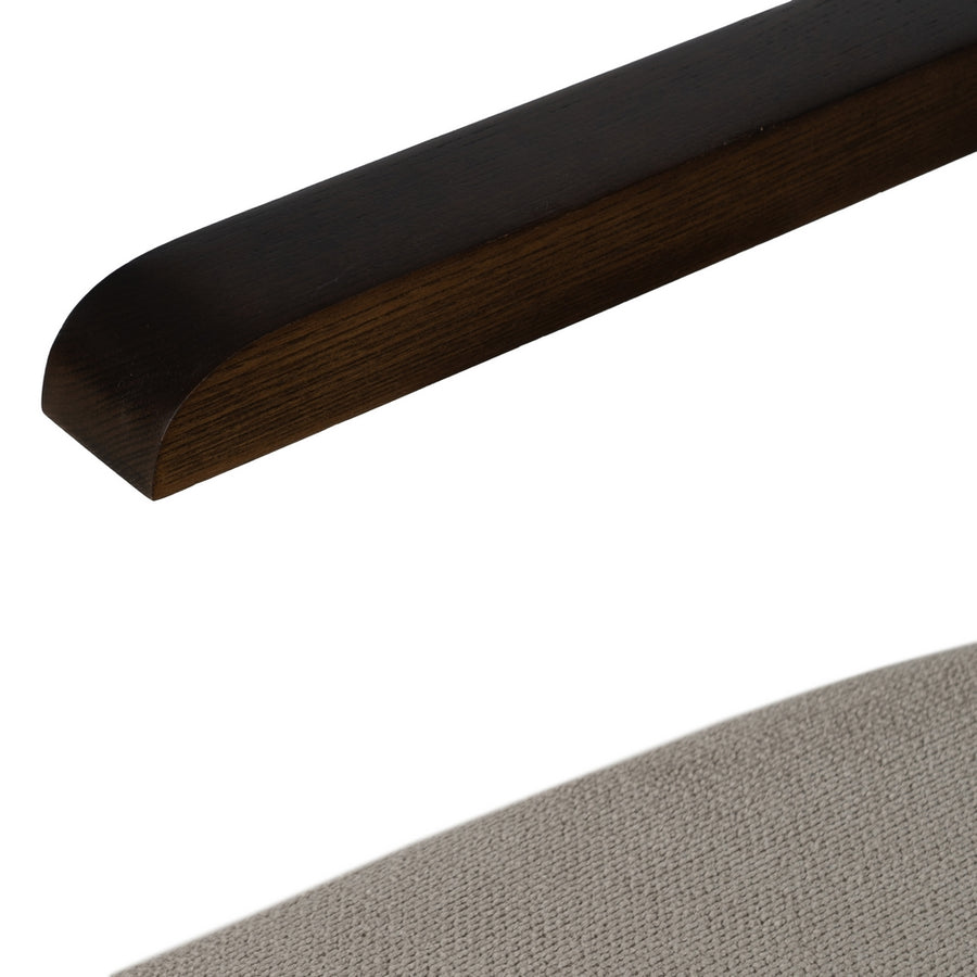 SILLÓN TAUPE METAL-TEJIDO 61 X 70 X 85 CM