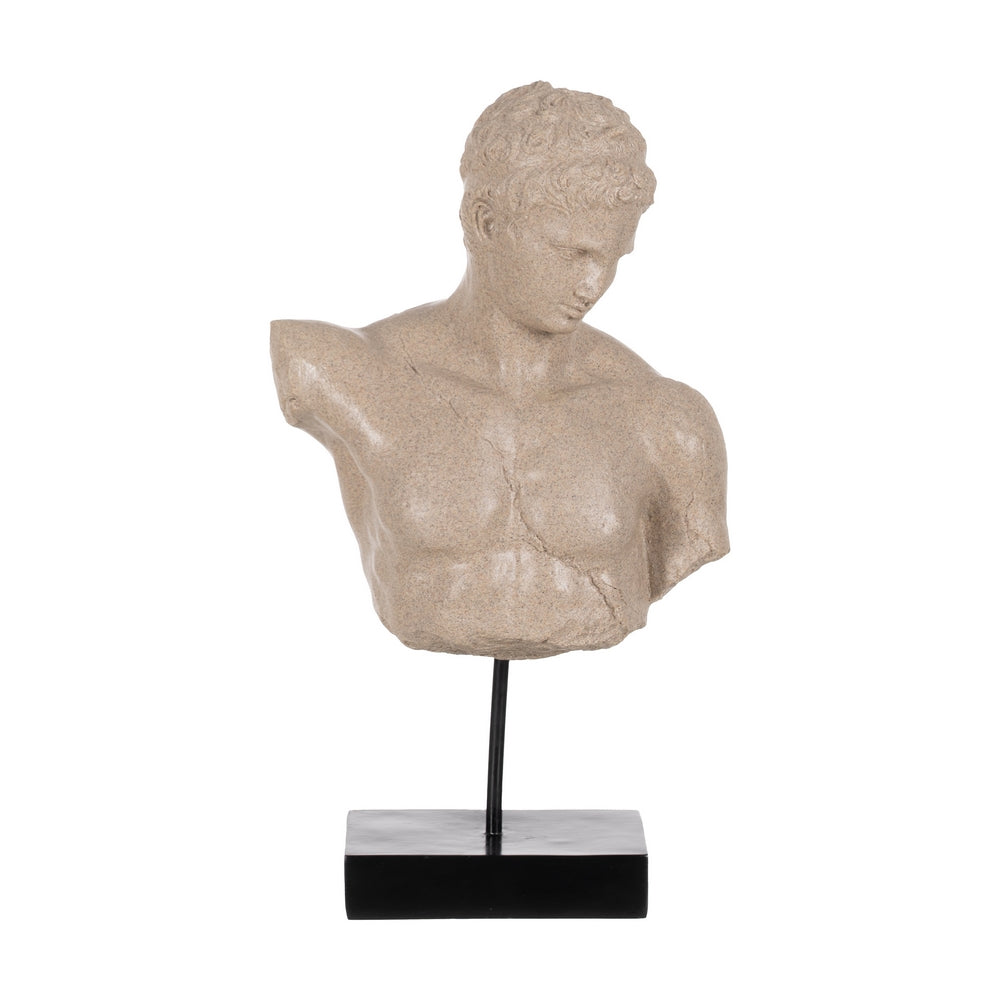 FIGURA DÍOS POLIRESINA DECORACIÓN 29,50 X 17 X 54 CM