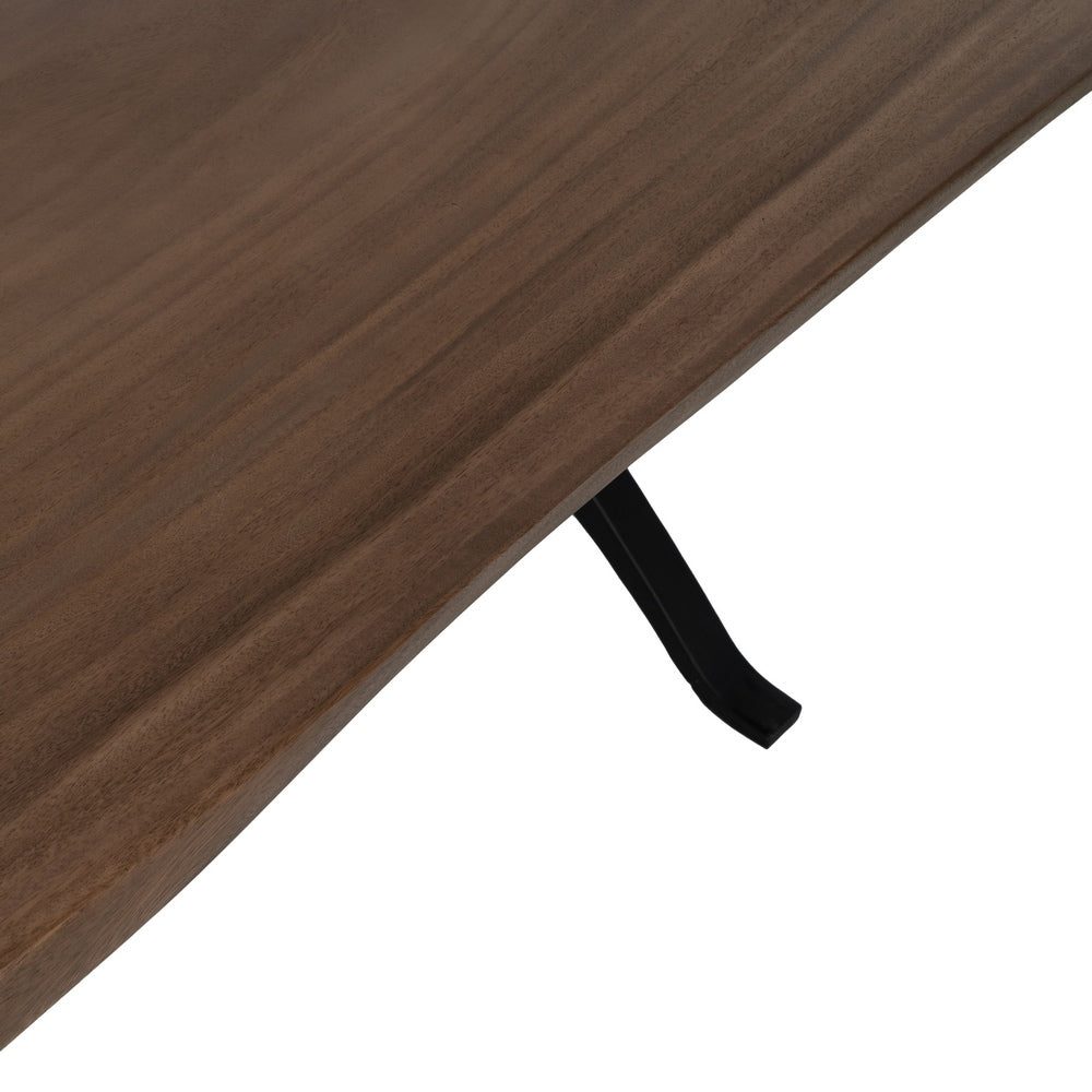 WOOD-METAL DINING TABLE LIVING ROOM 300 X 90 X 77 CM