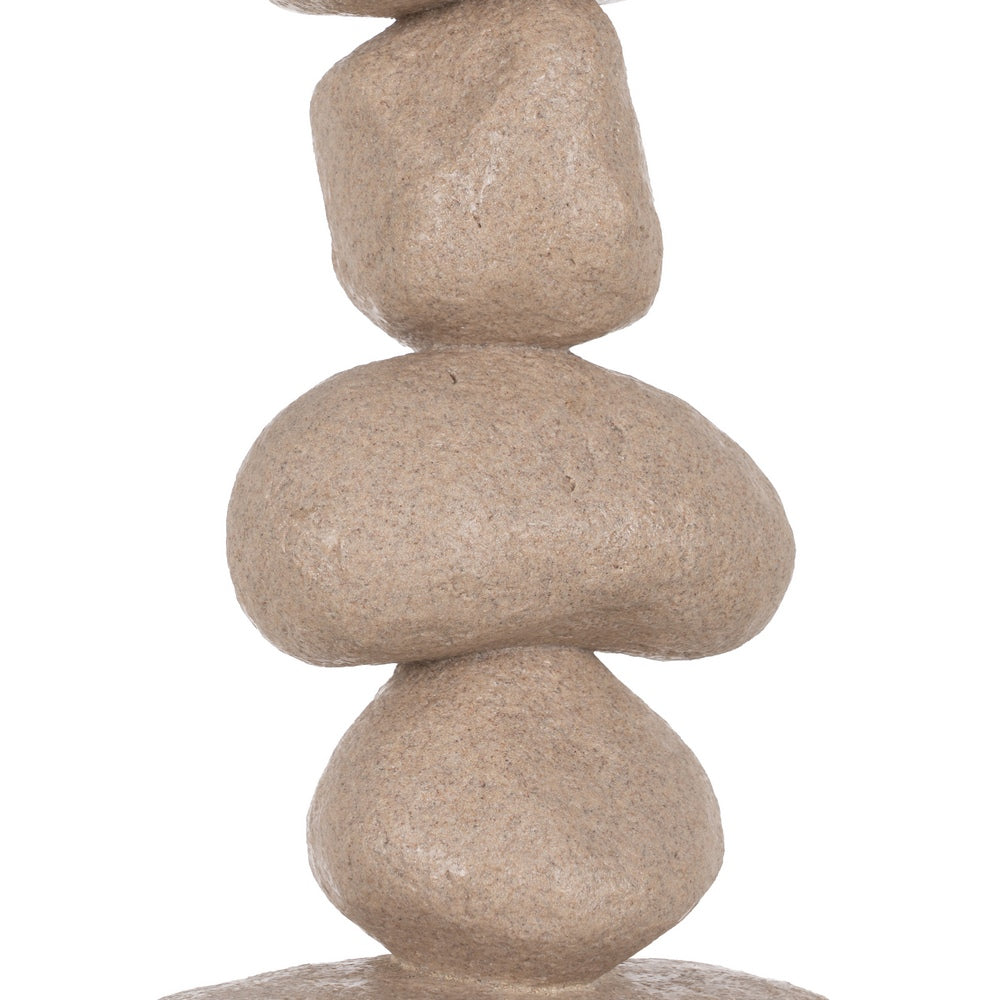 FIGURE STONES POLYRESIN DECORATION 22 X 16.50 X 60 CM