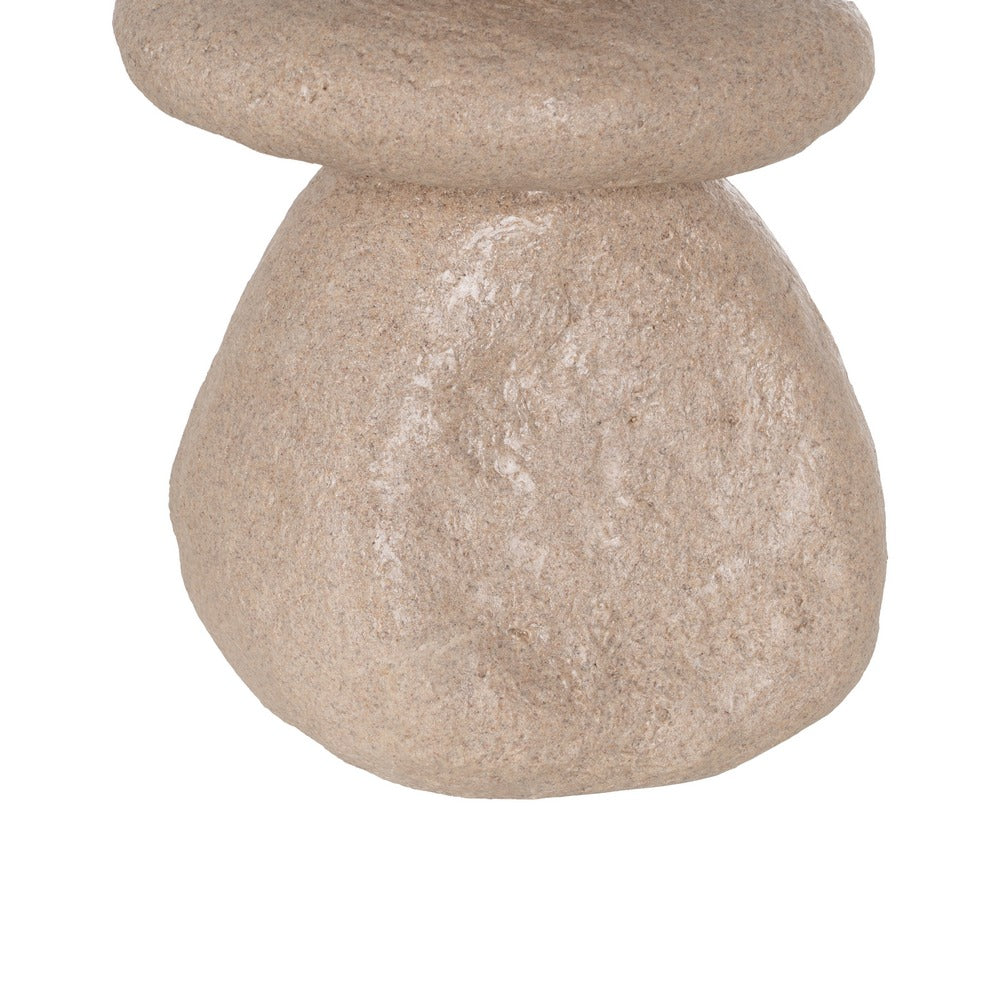 FIGURE STONES POLYRESIN DECORATION 22 X 16.50 X 60 CM