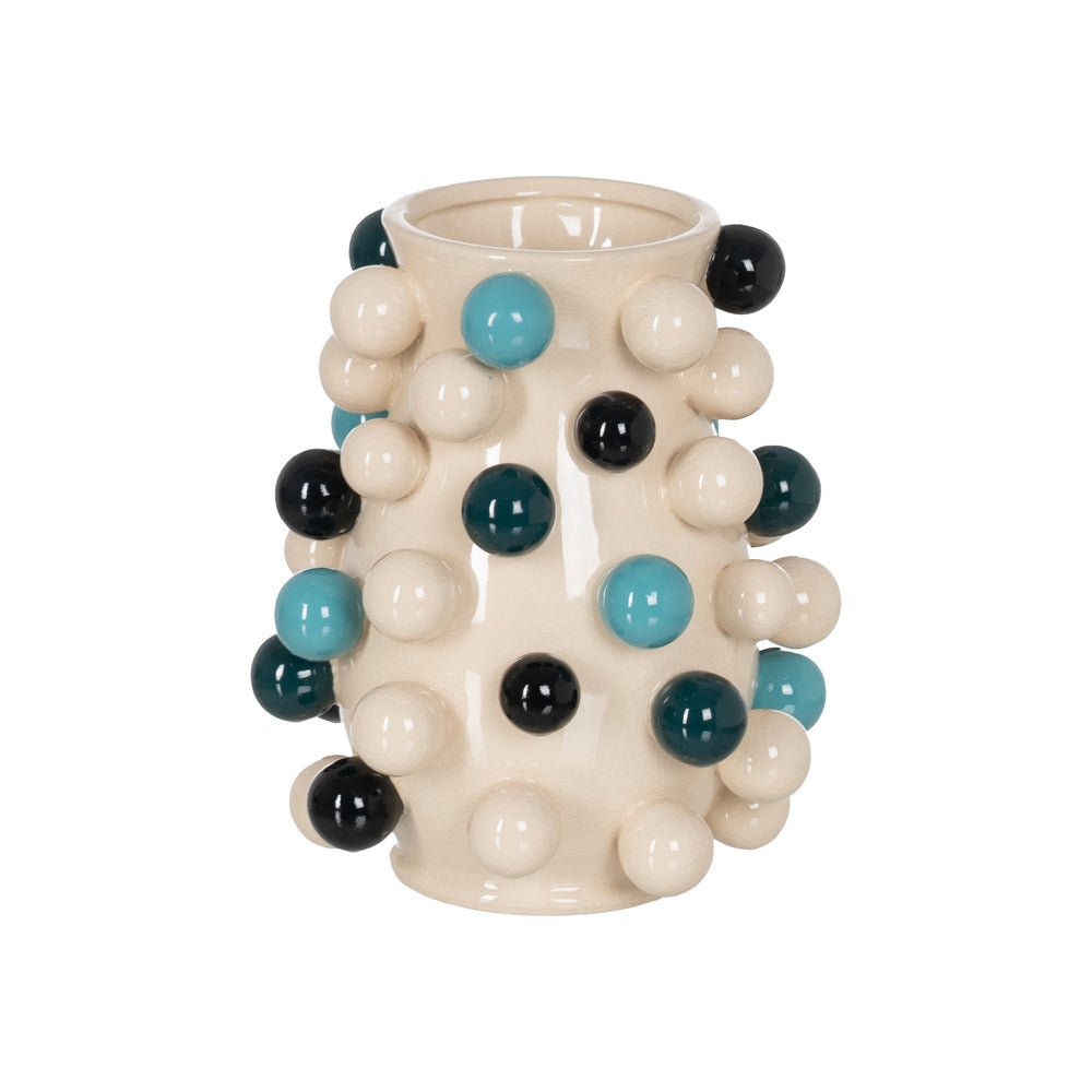 JARR�N MULTICOLOR CER�MICA 21 X 21 X 26 CM