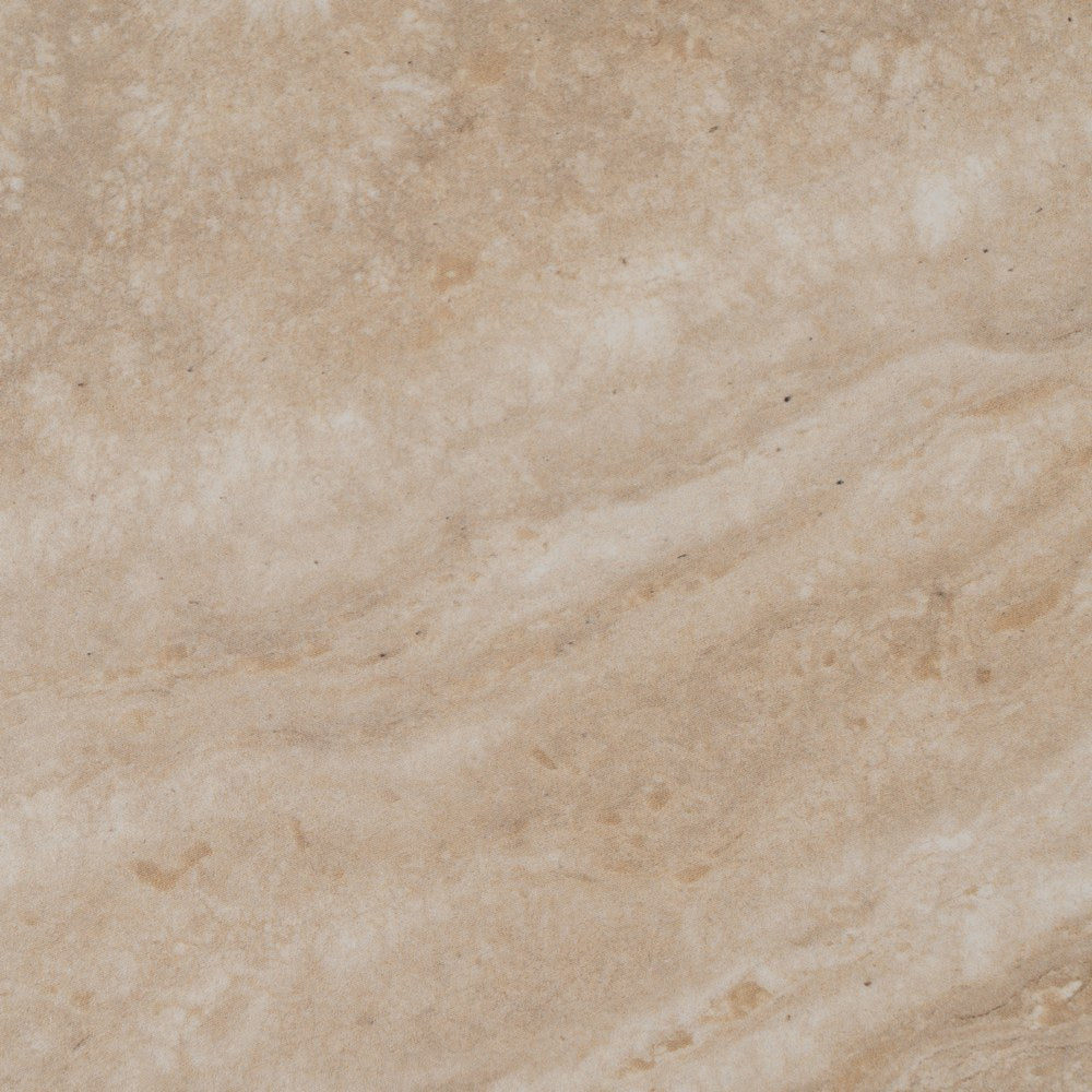 MESA CENTRO BEIGE PIEDRA MDF DECORACIÓN 90 X 90 X 45 CM