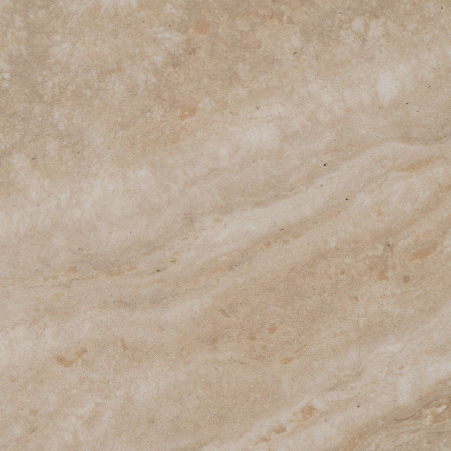 MESA CENTRO BEIGE PIEDRA MDF DECORACIÓN 90 X 90 X 45 CM