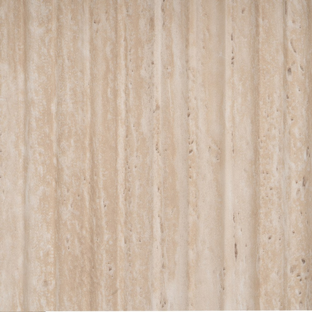 BEIGE STONE DINING TABLE MDF DECORATION 90 X 90 X 76 CM