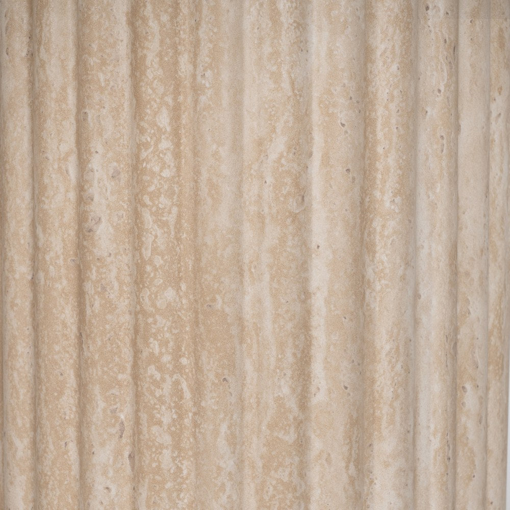 MESA COMEDOR BEIGE PIEDRA MDF DECORACIÓN 180 X 90 X 76 CM