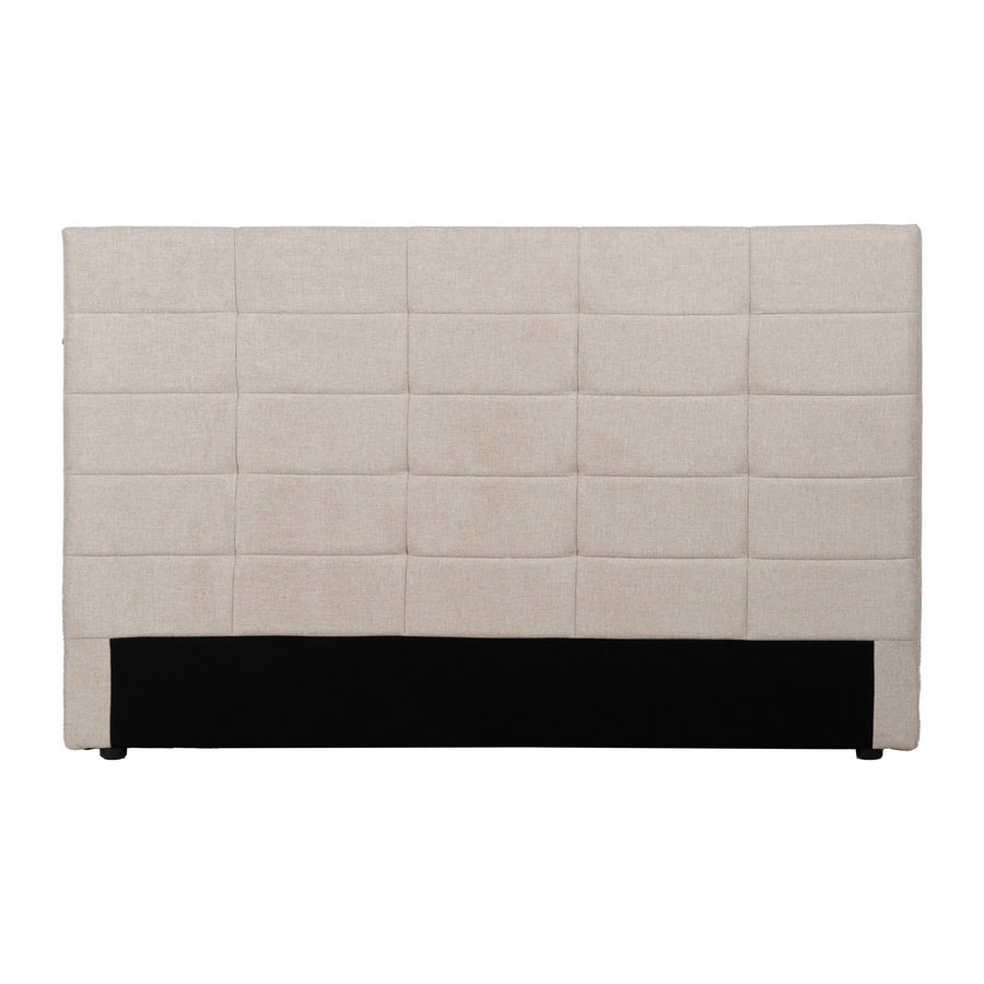 CABECERO BEIGE TEJIDO DORMITORIO 160 X 8 X 100 CM