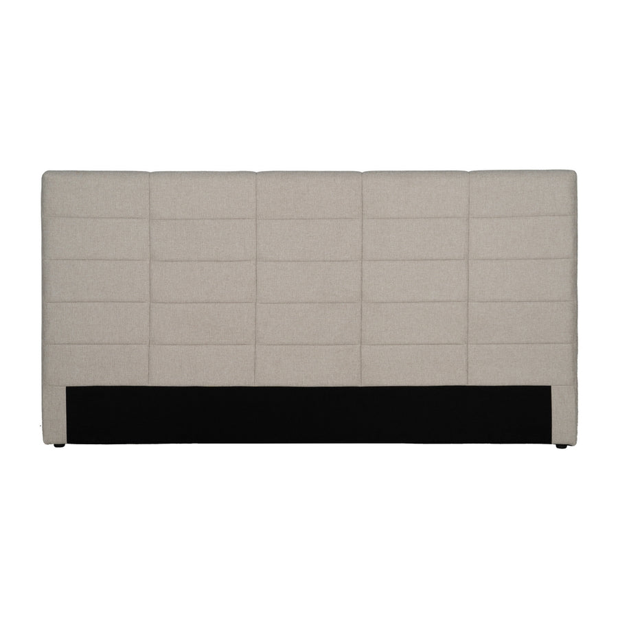 CABECERO BEIGE TEJIDO DORMITORIO 190 X 8 X 100 CM
