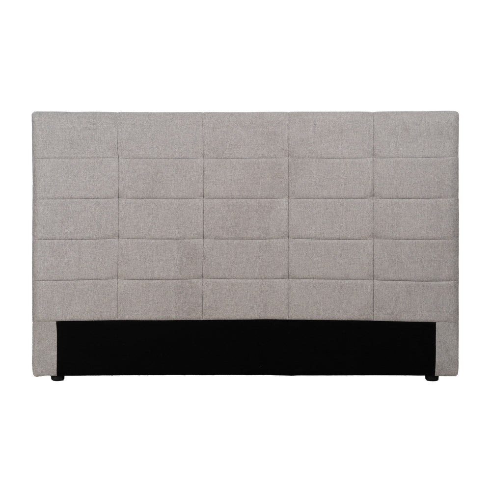 CABECERO GRIS TEJIDO DORMITORIO 160 X 8 X 100 CM
