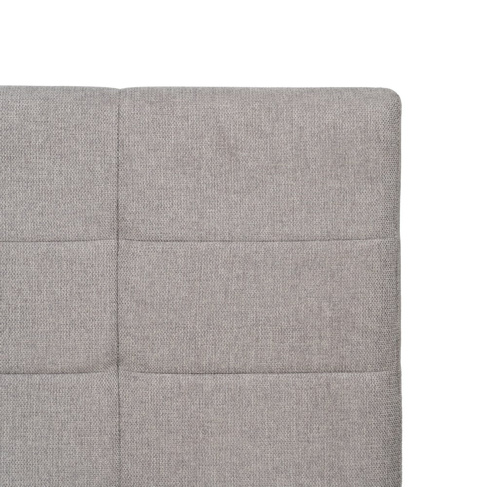 CABECERO GRIS TEJIDO DORMITORIO 160 X 8 X 100 CM