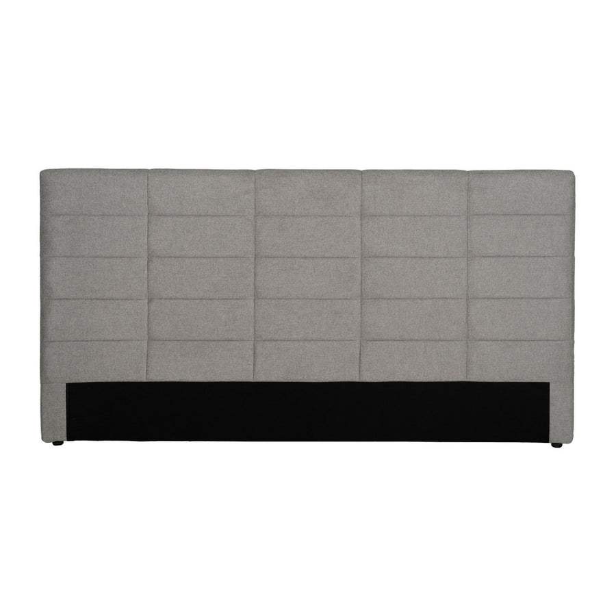 CABECERO GRIS TEJIDO DORMITORIO 190 X 8 X 100 CM