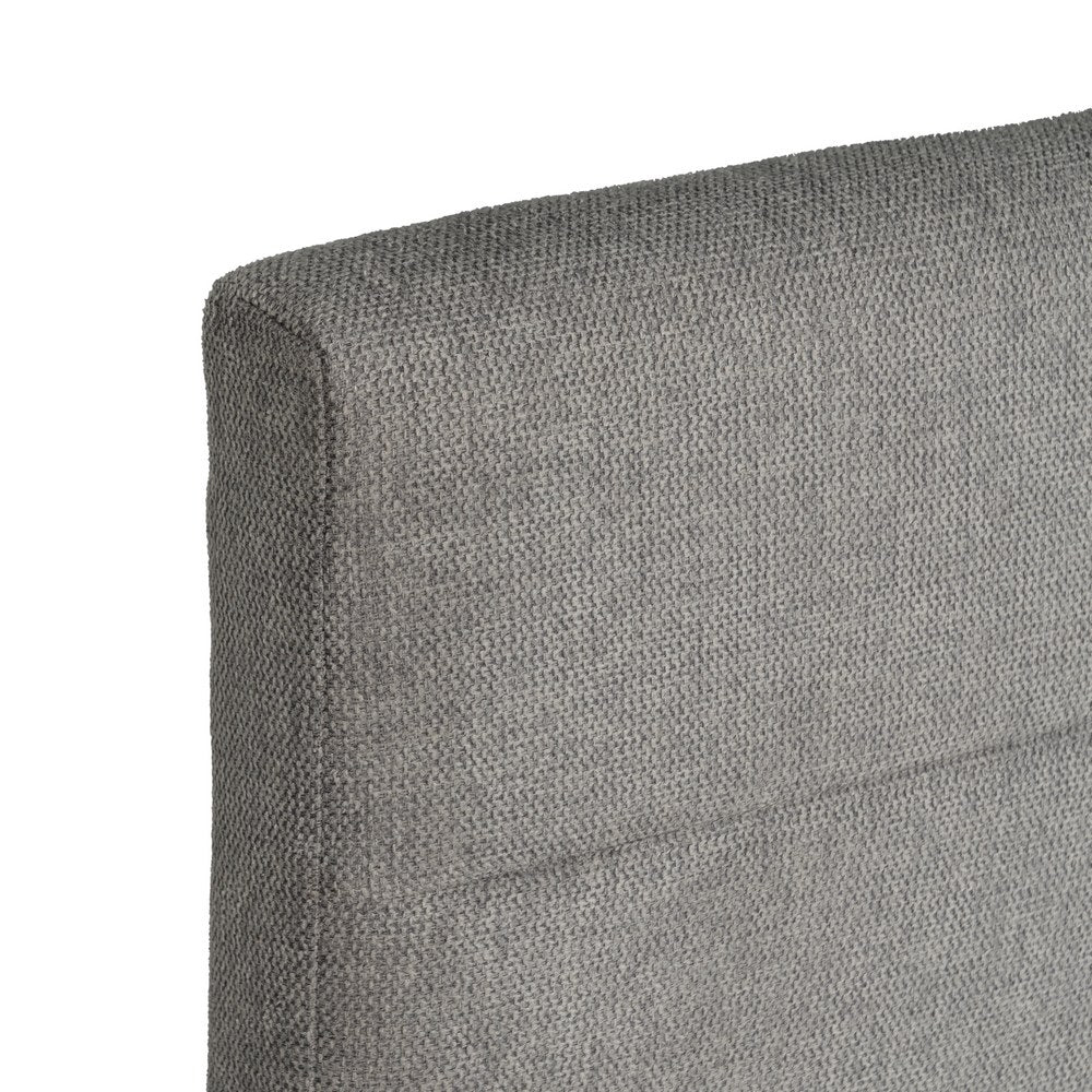 CABECERO GRIS TEJIDO DORMITORIO 190 X 8 X 100 CM