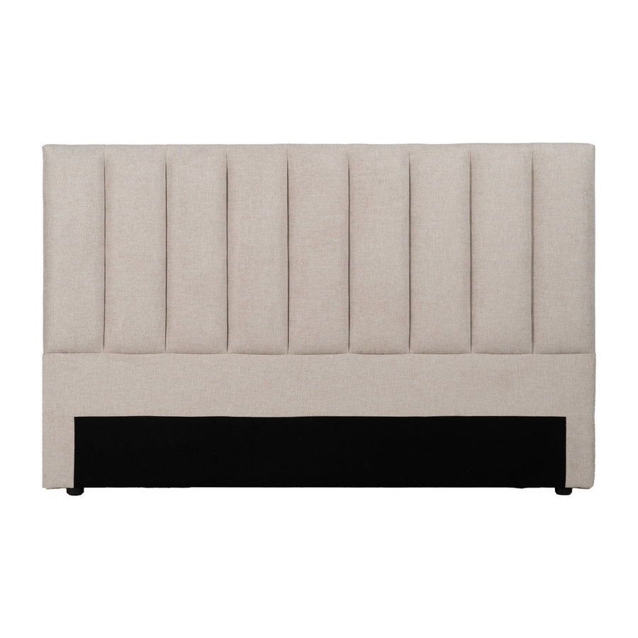 CABECERO BEIGE TEJIDO DORMITORIO 160 X 8 X 100 CM