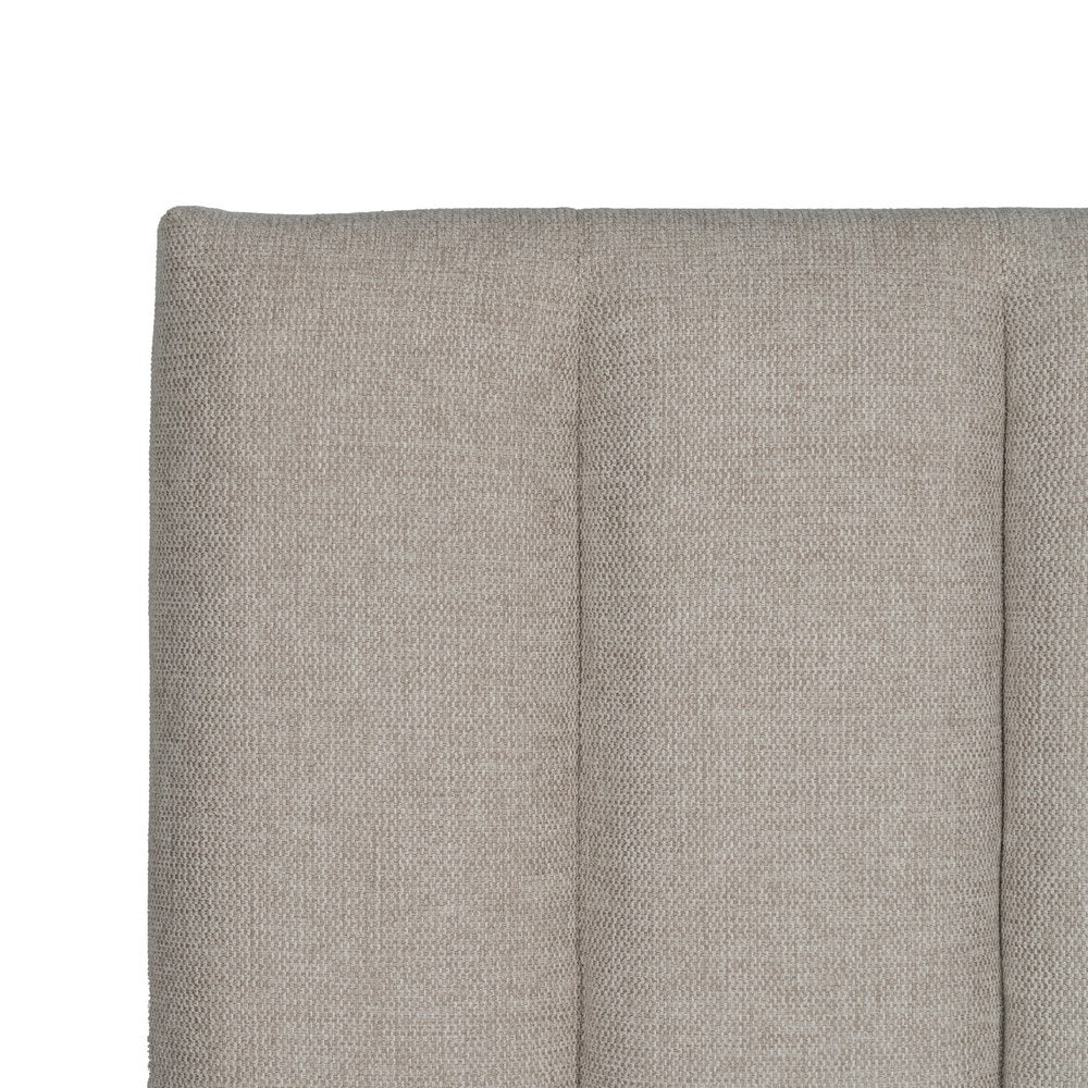 CABECERO BEIGE TEJIDO DORMITORIO 190 X 8 X 100 CM