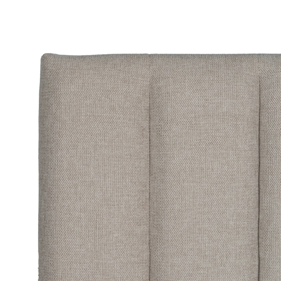 CABECERO BEIGE TEJIDO DORMITORIO 190 X 8 X 100 CM