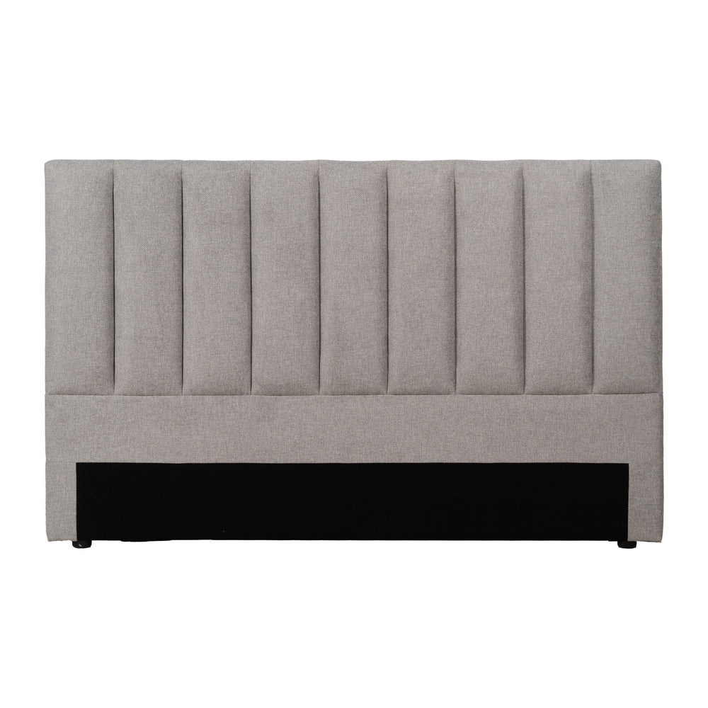 CABECERO GRIS TEJIDO DORMITORIO 160 X 8 X 100 CM