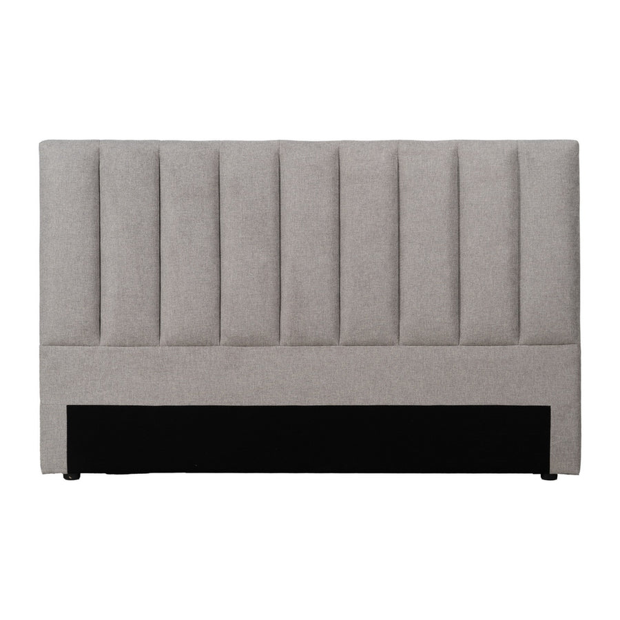 CABECERO GRIS TEJIDO DORMITORIO 160 X 8 X 100 CM