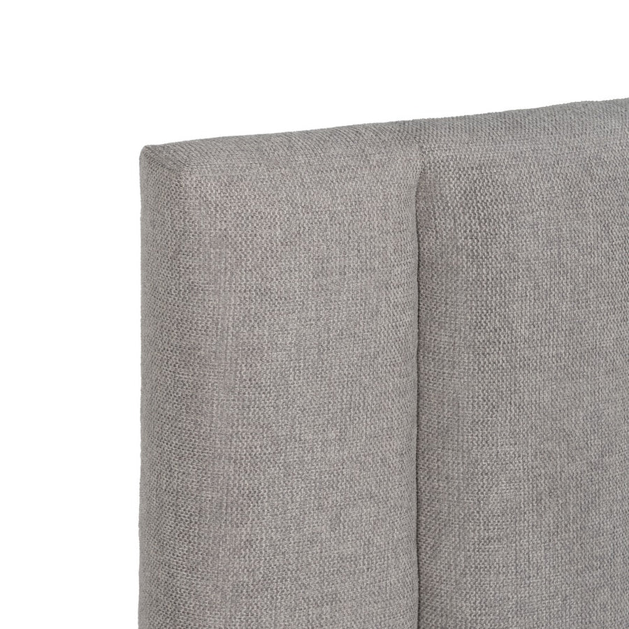 CABECERO GRIS TEJIDO DORMITORIO 160 X 8 X 100 CM