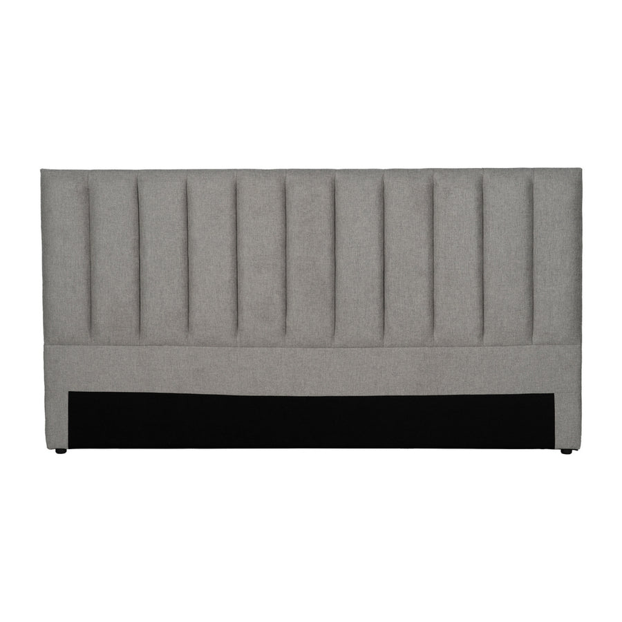CABECERO GRIS TEJIDO DORMITORIO 190 X 8 X 100 CM
