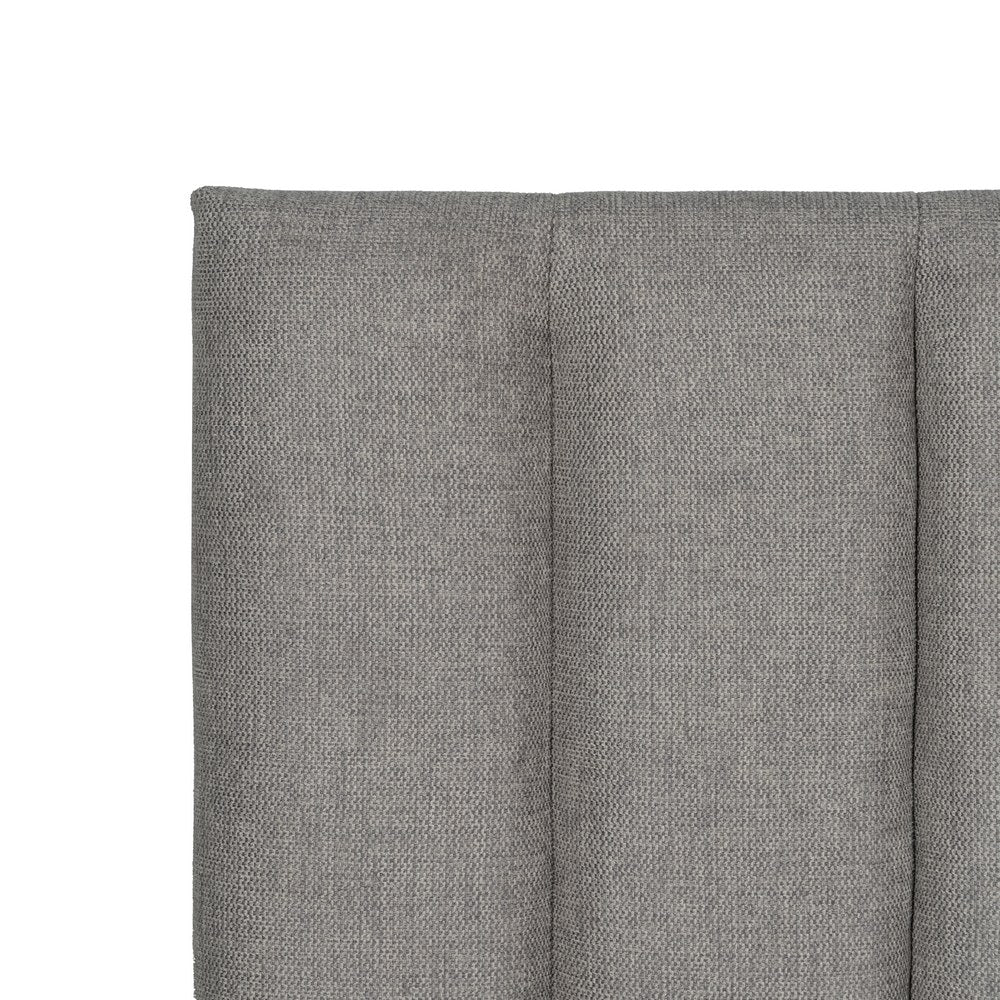CABECERO GRIS TEJIDO DORMITORIO 190 X 8 X 100 CM