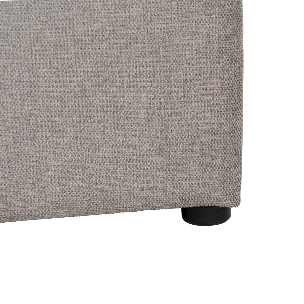 CAMA CANAPÉ GRIS TEJIDO DORMITORIO 191 X 212 X 113 CM
