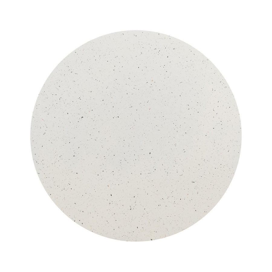MESA CENTRO BLANCO FIBRA DE MAGNESIO 90 X 90 X 40 CM