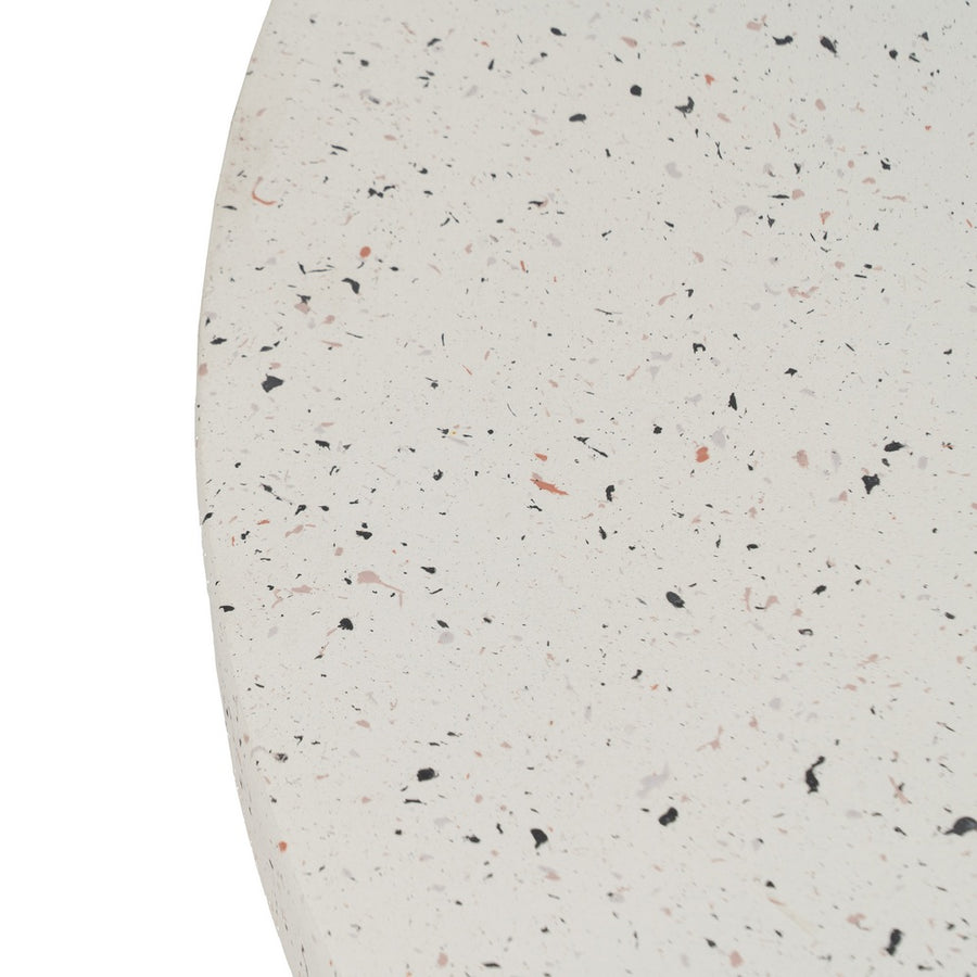 MESA CENTRO BLANCO FIBRA DE MAGNESIO 80 X 80 X 38 CM